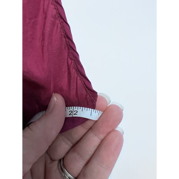 Y2K 100% Silk Babydoll Camisole Tank Top Sz 16 Sequin Fairy Grunge Whimsigoth - Picture 5 of 9